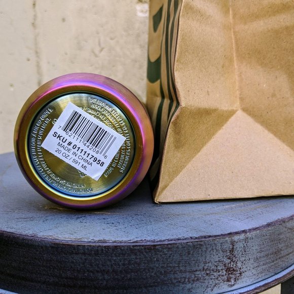 NWT Fall 2020 Insulated Ombre Pink & Yellow Bottle - Picture 12 of 12